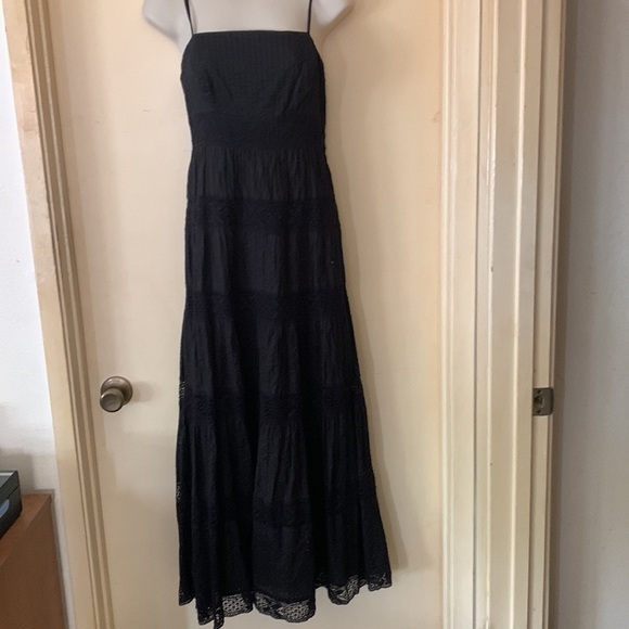 I•N•C International Concepts cotton black sundress size 2 - Picture 1 of 9